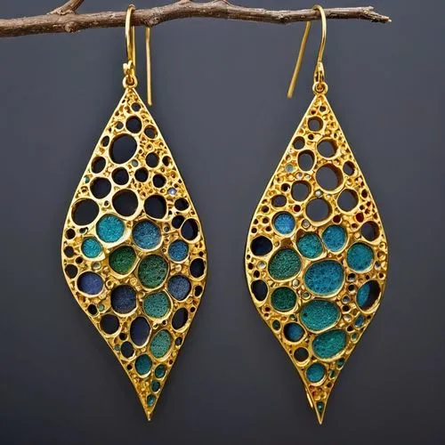 enamelled,earrings,jewelry florets,teardrop beads,gold ornaments,house jewelry,earring,jewelry manufacturing,gift of jewelry,gold jewelry,gold filigree,jewelry making,jewellery,semi precious stones,semi precious stone,wind chime,adornments,genuine turquoise,jewelry,colored stones