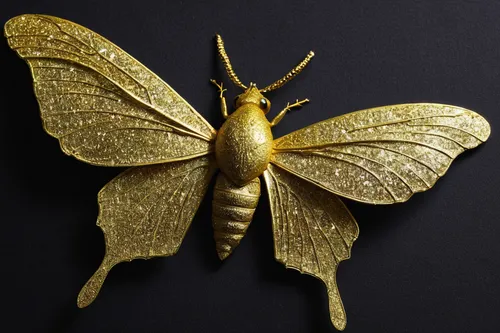 Craft a poem that captures the beauty and allure of shimmering gold.,chelydridae,lymantriidae,eumenidae,chrysops,erinaceidae,eremopterix nigriceps,deaths head hawk-moth,tipulidae,aix galericulata,elap