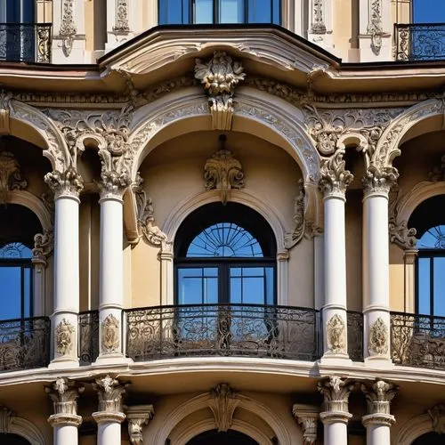 paris balcony,balustrade,details architecture,architectural detail,balcon de europa,balconies,ornamentation,balcony,facades,french windows,balcones,art nouveau frame,castle windows,row of windows,entablature,montpellier,baroque building,art nouveau frames,palazzos,baglione,Illustration,American Style,American Style 02