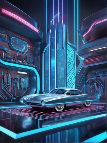 tron,cadillac eldorado,3d car wallpaper,retro car,ford thunderbird,polara,retro diner,futuristic car,riviera,retro background,galaxie,80's design,retro automobile,oldsmobile,abstract retro,ghia,lesabre,ford galaxie,retro vehicle,ufo interior,Illustration,Retro,Retro 12