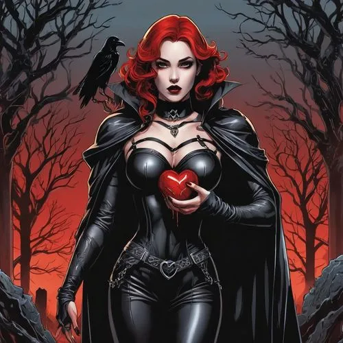 batwoman,madelyne,black widow,scarlet witch,bloodrayne,vampire woman,Unique,Design,Sticker