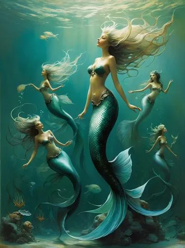 mermaid background,believe in mermaids,mermaids,merfolk,let's be mermaids,mermaid vectors,mermaid,the sea maid,green mermaid scale,mermaid scale,the zodiac sign pisces,underwater background,tour to the sirens,god of the sea,sirens,mermaid tail,siren,underwater world,under sea,pisces,Illustration,Realistic Fantasy,Realistic Fantasy 16