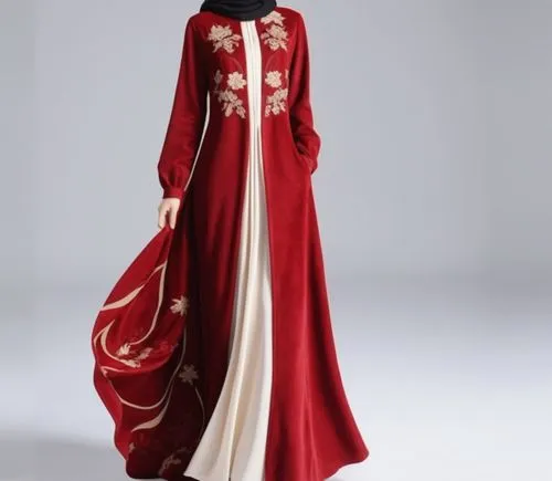 a floor-length dress,poiret,abaya,schiaparelli,tahiliani,miss circassian,Photography,General,Realistic