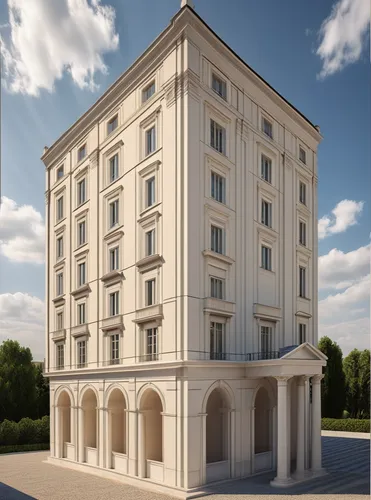 europe palace,palazzo,appartment building,würzburg residence,renaissance tower,grand hotel,french building,oria hotel,classical architecture,hotel riviera,neoclassical,ludwigsburg germany,luxury hotel,residential tower,dessau,brandenburger tor,castelul peles,marble palace,minsk,schleissheim palace,Photography,General,Realistic