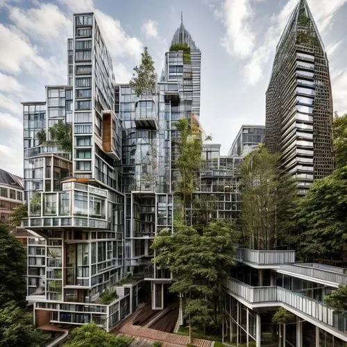 eco-construction,urban design,mixed-use,kirrarchitecture,apartment blocks,autostadt wolfsburg,modern architecture,futuristic architecture,residential tower,urban development,residential,apartment bloc