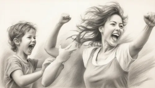 kids illustration,charcoal drawing,pencil drawings,pencil drawing,children drawing,happy children playing in the forest,little girl running,oil painting on canvas,blogs of moms,cheerfulness,children girls,children's background,charcoal pencil,photo painting,little girl and mother,children play,dance with canvases,pencil art,art painting,chalk drawing,Illustration,Black and White,Black and White 35