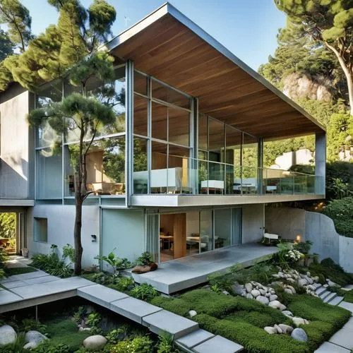 modern house,mid century house,modern architecture,mid century modern,neutra,beautiful home,smart house,cubic house,forest house,dunes house,dreamhouse,landscaped,modern style,cube house,luxury home,eichler,cantilevered,landscape design sydney,glass wall,pool house,Photography,General,Realistic