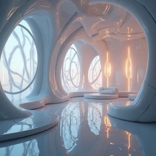 cinema 4d,3d render,spaceship interior,futuristic art museum,igloos,fractal environment,tubes,futuristic landscape,sky space concept,render,igloo,airlock,silico,3d rendered,graecorum,snowhotel,ice cave,biospheres,lair,arcology,Photography,General,Realistic