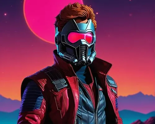 star-lord peter jason quill,pyro,nuka,holtzmann,pyrotechnical,lykos,Conceptual Art,Sci-Fi,Sci-Fi 12