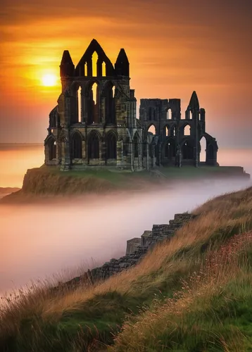 whitby abbey,whitby,ruined castle,ghost castle,castle ruins,whitby goth weekend,goth whitby weekend,castles,tynemouth,haunted castle,northern ireland,gold castle,saint andrews,the ruins of the,gothic architecture,medieval architecture,northumberland,fairytale castle,water castle,north yorkshire moors,Illustration,Paper based,Paper Based 09