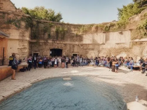 open air theatre,roman bath,herculaneum,ancient theatre,palatine hill,thermae,the wolf pit,thermal bath,bouleuterion,mineral spring,baptistery,roman theatre,amphitheatre,thermal spring,puy du fou,zoo 