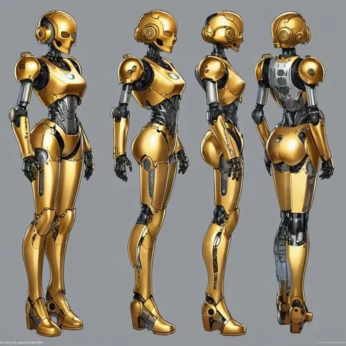 c-3po,droids,droid,yellow-gold,metallic,gold colored,mech,gold paint stroke,bot,sci fi,gold foil 2020,armor,gold color,armour,mecha,robots,nova,gold lacquer,scifi,robot,Unique,Design,Character Design