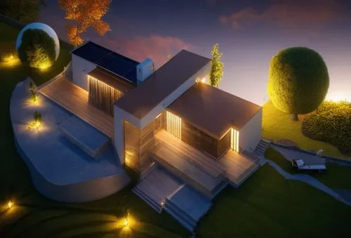 3d rendering,3d render,landscape lighting,visual effect lighting,render,3d rendered,cubic house,digital compositing,modern house,house roofs,crown render,cube house,ambient lights,inverted cottage,houses clipart,smart house,house silhouette,housebuilding,smart home,roof landscape,Photography,General,Realistic