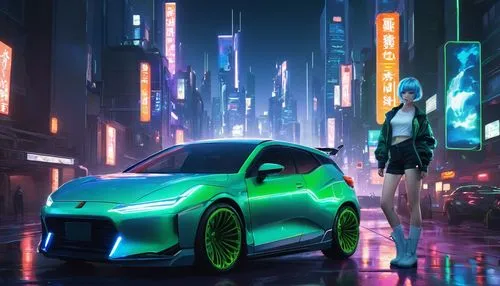 futuristic,toyota supra,toyota ae85,futuristic car,neon,neon arrows,cyberpunk,audi e-tron,mg f-type magna,electric sports car,elektrocar,mazda rx-7,girl and car,honda z,electric mobility,zenvo-st,electric,toyota ft-hs,toyota,lexus,Conceptual Art,Fantasy,Fantasy 12