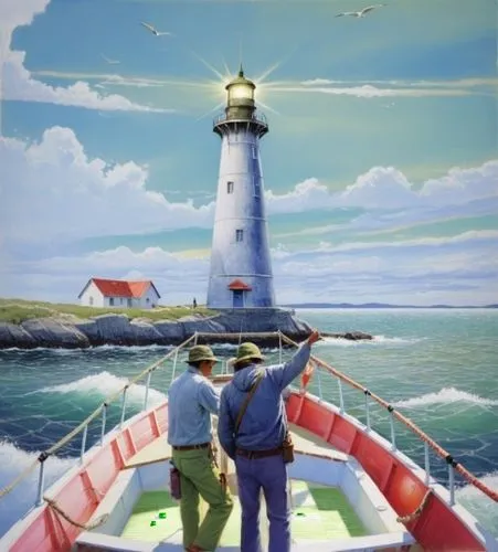 lighthouses,fishermens,point lighthouse torch,fishermen,fishing cutter,anglers