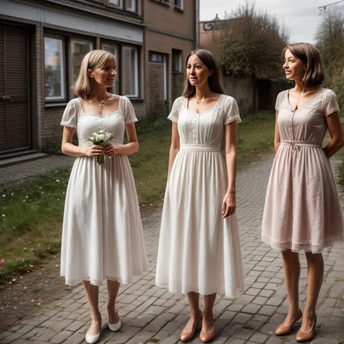 bridal party dress,bridesmaid,wedding dresses,celtic woman,wedding dress train,bridal clothing,vintage girls,wedding photography,wedding photo,sound of music,silver wedding,quartet in c,vintage dress,vintage women,overskirt,dresses,white winter dress,debutante,women's clothing,vintage fairies