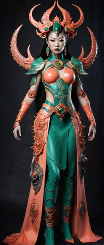 medusa gorgon,garuda,asian costume,patung garuda,taiwanese opera,kotobukiya,ramayana,3d figure,warrior woman,dragon of earth,female warrior,butomus,alien warrior,siu mei,mulan,the japanese doll,yi sun sin,dragon li,haegen,vax figure,Illustration,Realistic Fantasy,Realistic Fantasy 47