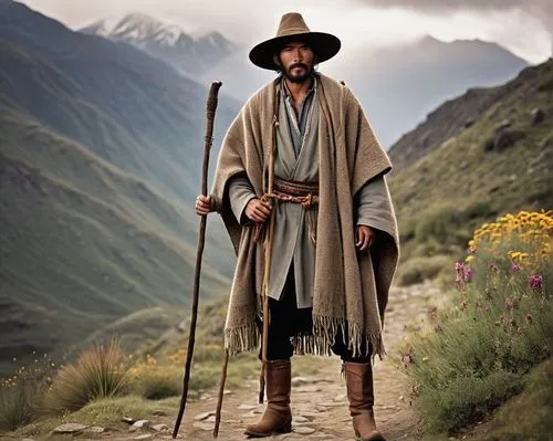 andean,winnetou,goatherd,basotho,frontiersmen,ardeth,viggo,mapuche,alatriste,incas,biblical narrative characters,aragorn,campesino,quechua,wakhan,xhosa,tribesman,tsechu,pachamama,poncho,Conceptual Art,Daily,Daily 03