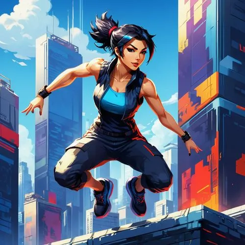 wayforward,korra,elektra,katara,tirona,hausser,strider,riska,neera,ibuki,karai,suyin,ajna,emiko,michiko,asami,game illustration,bulletgirl,korana,peni