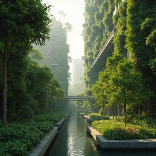 futuristic landscape,ecotopia,biopolis,chengdu,guangzhou,arcology,green space,tunnel of plants,biopiracy,hangzhou,urban park,shaoming,greenspace,green forest,greenery,verdant,landscaped,shenzhen,huzhou,chongqing,Photography,General,Realistic