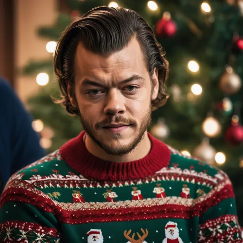 christmas sweater,harry styles,christmas knit,harry,harold,christmas icons,ugly christmas sweater,christmas banner,kris kringle,christmas glitter icons,christmas elf,christmas movie,santa clause,scared santa claus,christmas santa,buffalo plaid reindeer,christmas pattern,merry,gingerbread boy,merry christmas eve,Photography,General,Cinematic