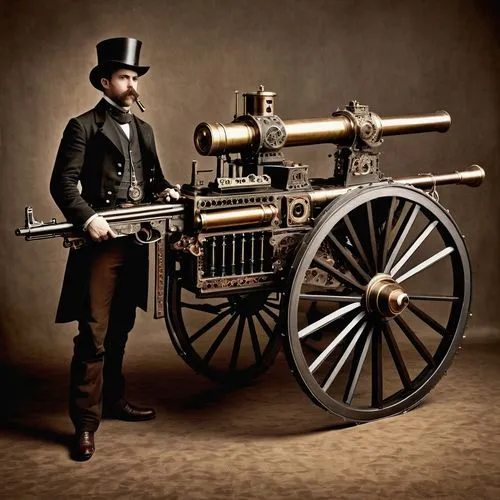 field gun,colt 1873,engineman,salmson,blunderbuss,artilleryman,steam roller,piquette,steam car,napoleon i,artillery,cannon,mackensen,cavalry trumpet,tower flintlock,smoothbore,arc gun,type-gte 1900,musketry,gunfighter,Illustration,American Style,American Style 11