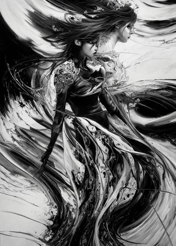 squall,noctis,kardia,whirlwinds,black water,nue,whirlwind,the wind from the sea,angstrom,wind warrior,fingon,fluidity,immerse,kuchiki,winds,wind,dynamism,sephiroth,aizawa,schierke,Art sketch,Art sketch,Fantasy