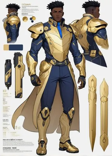 goldenson,knight armor,aurum,armors,garen,auriongold,gauntlets,thunderer,lancelot,paladin,baptiste,uther,scepters,cyrax,calrissian,praetor,goldwind,zairian,male character,agoro,Unique,Design,Character Design