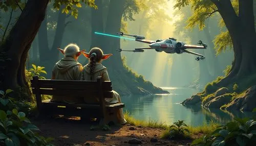 starfighters,yavin,smugglers,dagobah,skywalkers,kashyyyk,Conceptual Art,Sci-Fi,Sci-Fi 01