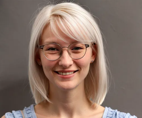 with glasses,portrait of christi,silver framed glasses,portrait background,lace round frames,reading glasses,community manager,artist portrait,composite,librarian,official portrait,glasses,composites,head shot,oval frame,silphie,swedish german,spectacles,the community manager,journalist