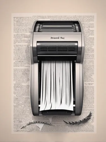 Write a romantic poem about a paper shredder's love for paper.,photocopier,printer,typewriting,paper shredder,copier,vintage paper,typewriter,antique paper,dot matrix printing,newsprint,retro 1980s pa