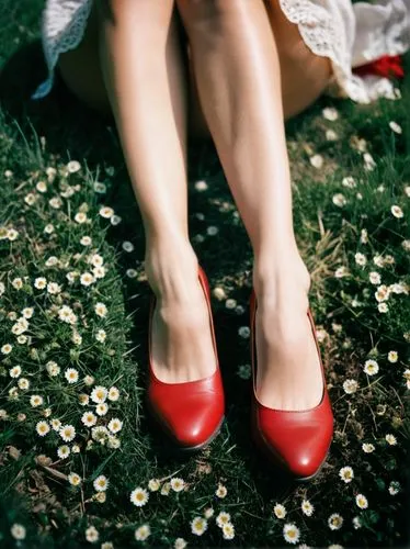 red shoes,eggleston,vintage shoes,bourdin,pointed shoes,doll shoes,Photography,Documentary Photography,Documentary Photography 02