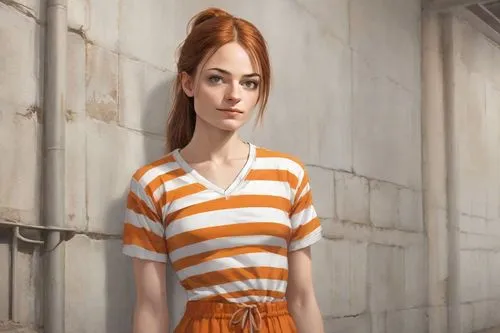girl in t-shirt,girl in a long,rust-orange,women clothes,women's clothing,the girl at the station,young woman,nurse uniform,cigarette girl,david bates,prisoner,world digital painting,clementine,the girl in nightie,girl in a historic way,girl in cloth,girl with cloth,girl in a long dress,cinnamon girl,lilian gish - female,Digital Art,Character Design