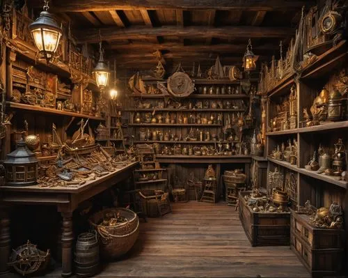 apothecary,brandy shop,candlemaker,potions,shopkeeper,kitchen shop,merchant,pantry,soap shop,gold shop,village shop,victorian kitchen,gift shop,the shop,pharmacy,treasure house,shelves,tinsmith,antiquariat,general store,Photography,General,Fantasy