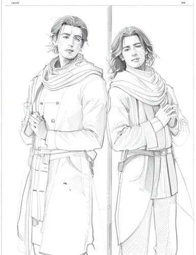 male poses for drawing,sewing pattern girls,pencils,imperial coat,monks,studies,orange robes,long coat,greek gods figures,winter clothing,coat,elves,concept art,illustrations,cg artwork,study,winter c