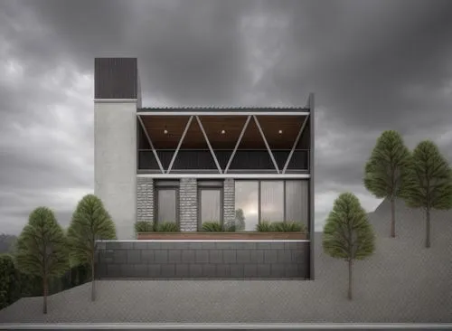 modern house,mid century house,3d rendering,residential house,render,crown render,model house,two story house,inverted cottage,house drawing,modern architecture,build by mirza golam pir,archidaily,frame house,core renovation,house front,dunes house,cubic house,garden elevation,residence,Common,Common,Natural