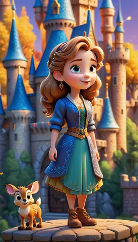 FAWN, DISNEY,princess anna,agnes,fairy tale character,princess sofia,fairy tale icons,rapunzel,cute cartoon character,disney character,tangled,fairytale characters,shanghai disney,merida,disneyland pa