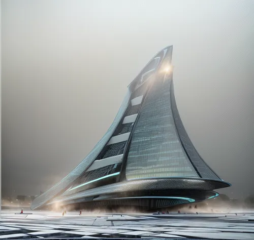 futuristic architecture,burj al arab,yacht racing,trimaran,sky space concept,futuristic art museum,sailing yacht,cube stilt houses,alien ship,sailing wing,futuristic landscape,solar cell base,calatrava,abu-dhabi,windsports,sails,dhabi,catamaran,stealth ship,abu dhabi