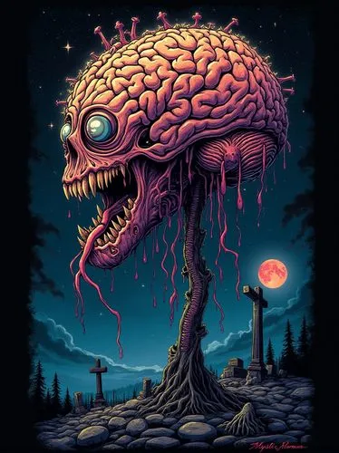 gravemind,lovecraft,psychotronic,brainchildren,threadless,lovecraftian