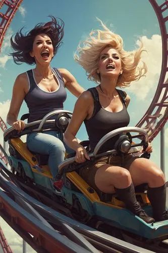 rollercoaster,rollercoasters,stemwinder,rides amp attractions,roller coaster,joyland,Conceptual Art,Fantasy,Fantasy 11