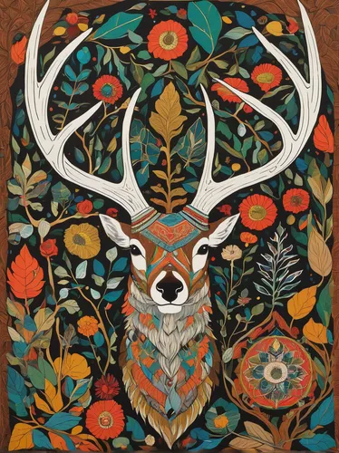 Witness the untamed beauty of nature through a legendary damm wild antler.,deer illustration,forest animals,forest animal,deer in tears,antler,young-deer,pere davids deer,deer drawing,woodland animals