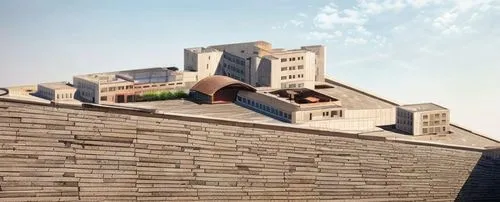 elbphilharmonie,roof terrace,roof landscape,roof garden,3d rendering,highline,brutalist architecture,egyptian temple,city wall,mi6,philharmonic hall,habitat 67,archidaily,kirrarchitecture,qasr al wata