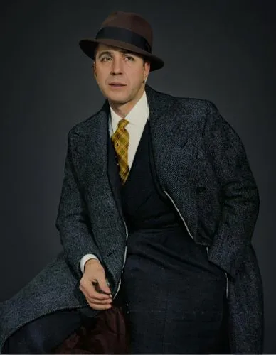 borsalino,slacks,fedora,mengelberg,korngold,enrico caruso,Short Back and Sides,XXXL,Sack Coat,Pure Color,Black