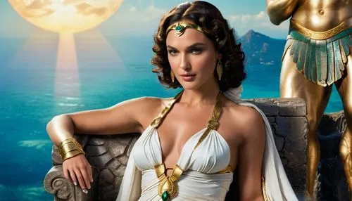 wadjet,themyscira,asherah,inanna,ancient egyptian girl,nereids,Photography,General,Cinematic