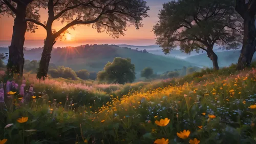 meadow landscape,flowering meadow,meadow in pastel,summer meadow,meadow flowers,mountain meadow,spring meadow,flower meadow,meadow,wildflower meadow,alpine meadow,flower field,field of flowers,meadow and forest,wildflowers,spring morning,splendor of flowers,flowers field,blanket of flowers,blooming field,Photography,General,Fantasy