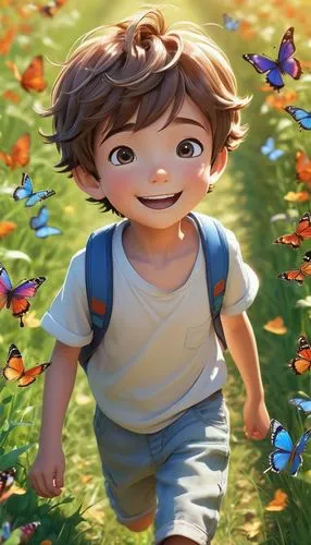 chasing butterflies,butterfly background,cupido (butterfly),kids illustration,child fairy,children's background,butterflies,cute cartoon character,child in park,cute cartoon image,butterfly day,moths and butterflies,david-lily,world digital painting,butterfly,dandelion flying,vanessa (butterfly),butterflay,digital painting,cartoon flowers,Illustration,Japanese style,Japanese Style 19