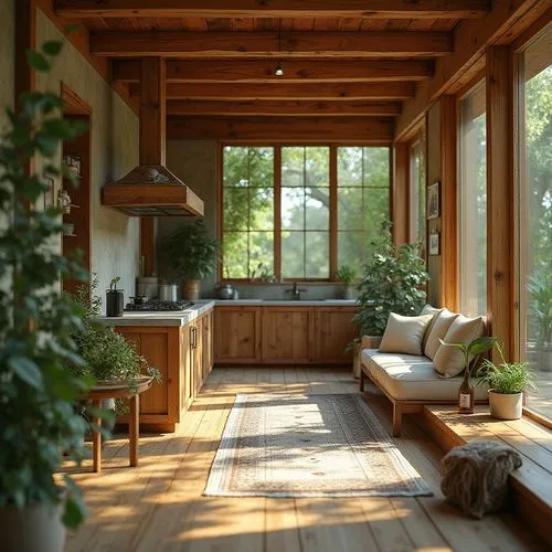 sunroom,wood window,home interior,wooden windows,wood floor,wooden beams,wooden floor,hardwood floors,sitting room,livingroom,front porch,living room,porch,veranda,hardwood,indoor,hardwoods,cabin,breakfast room,family room,Photography,General,Realistic