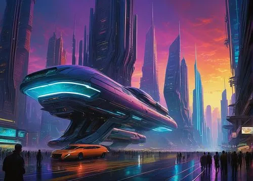 futuristic landscape,futuristic,futuristic car,futuristic art museum,futuristic architecture,scifi,alien ship,sci - fi,cybercity,futurist,polara,velaro,sci fi,vanu,sci fiction illustration,futurists,space ship,starship,cyberport,futurism,Illustration,Realistic Fantasy,Realistic Fantasy 03