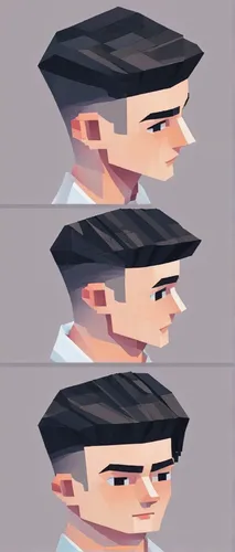 pompadour,loss,low poly,low-poly,vector images,vector art,vector people,2d,tiktok icon,3d model,vector graphic,hair loss,character animation,emogi,facial expressions,snips,3d man,pomade,hairstyles,caesar cut,Unique,Pixel,Pixel 01