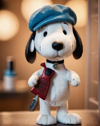 snoopy,toy dog,pubg mascot,smurf figure,peanuts,playmobil,plush figure,tibet terrier,toy photos,beagador,bellboy,stuffed toy,beagle,bob hat,popeye,wind-up toy,cute cartoon character,beaglier,jack russel,animals play dress-up,Photography,General,Cinematic